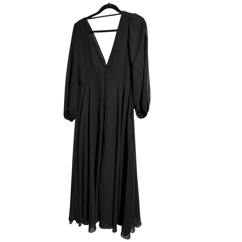 Hebeos Full Length Gown Black Size Small-by measurements Goth Wednesday